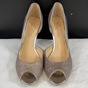 Marc Fisher Joey Women's Multicolor Metallic Shoes/Heels Sz 8M SKU 5450